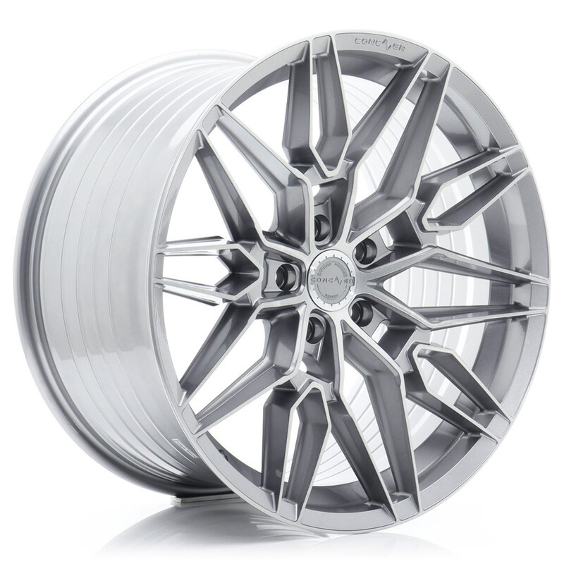 Concaver CVR6 19x8.5" (5 hole custom PCD) ET20-45, Brushed Titanium