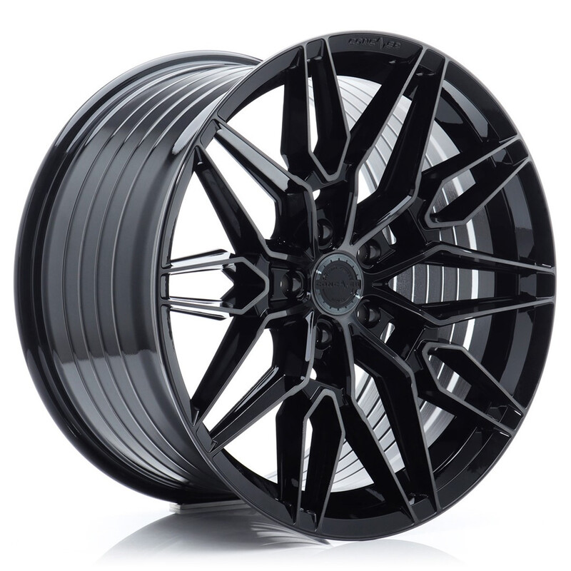 Concaver CVR6 20x10" (5 hole custom PCD) ET20-48, Double Tinted Black