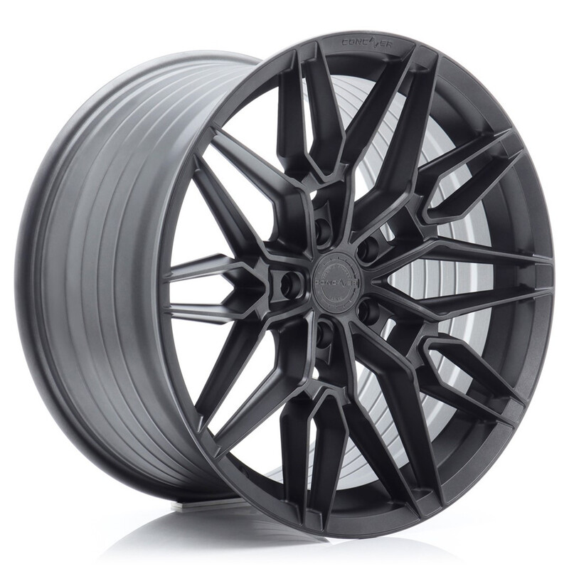 Concaver CVR6 20x8.5" (5 hole custom PCD) ET20-45, Carbon Graphite