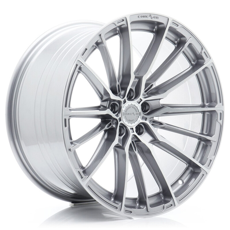 Concaver CVR7 19x8.5" (5 hole custom PCD) ET20-45, Brushed Titanium