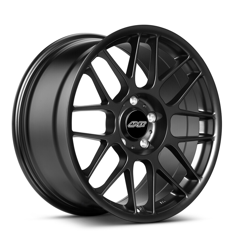 Apex ARC-8 18x9.5" 5x120 ET58, Satin Black