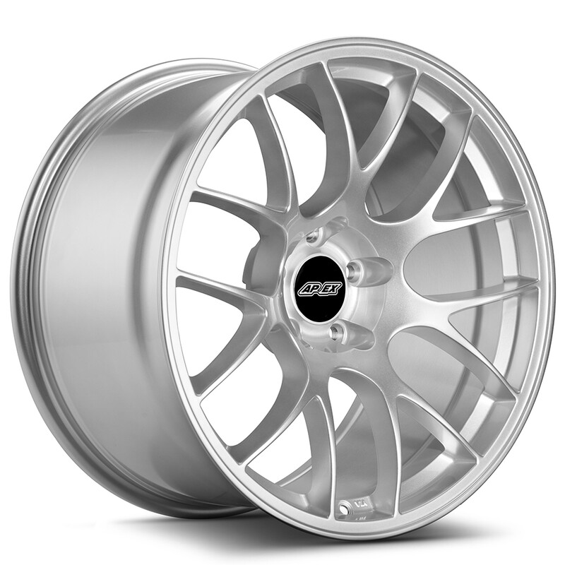 Apex EC-7 19x10" 5x120 ET25, Race Silver