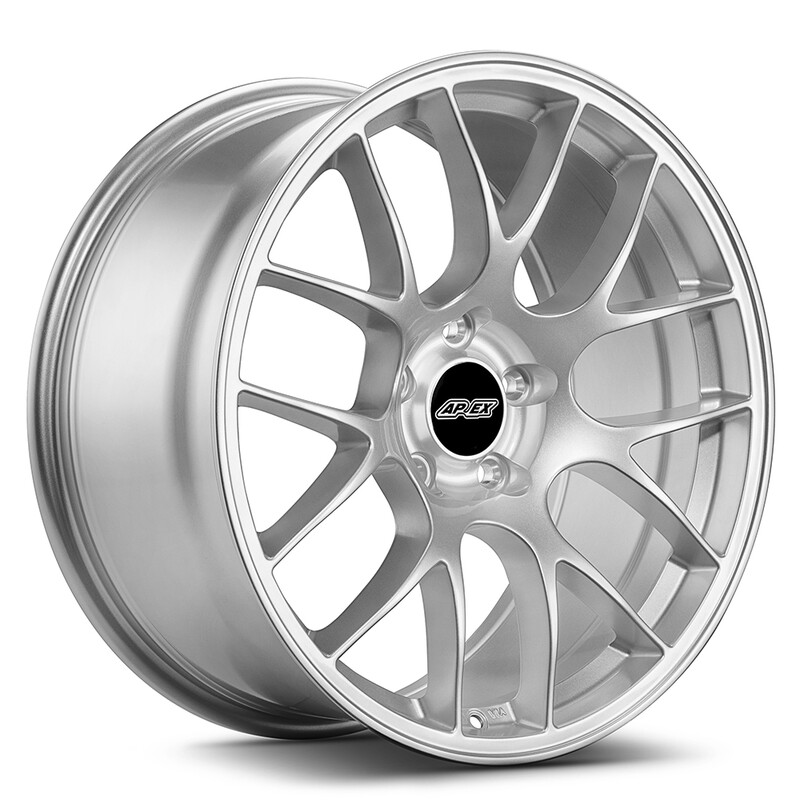 Apex EC-7 19x9" 5x120 ET30, Race Silver