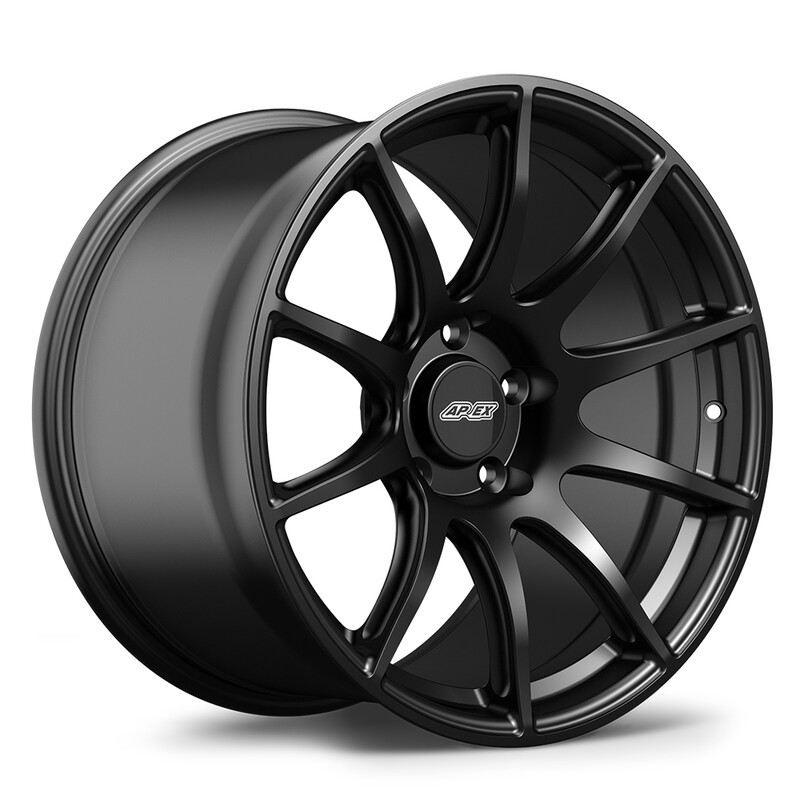 Apex SM-10 18x10" 5x120 ET25, Satin Black