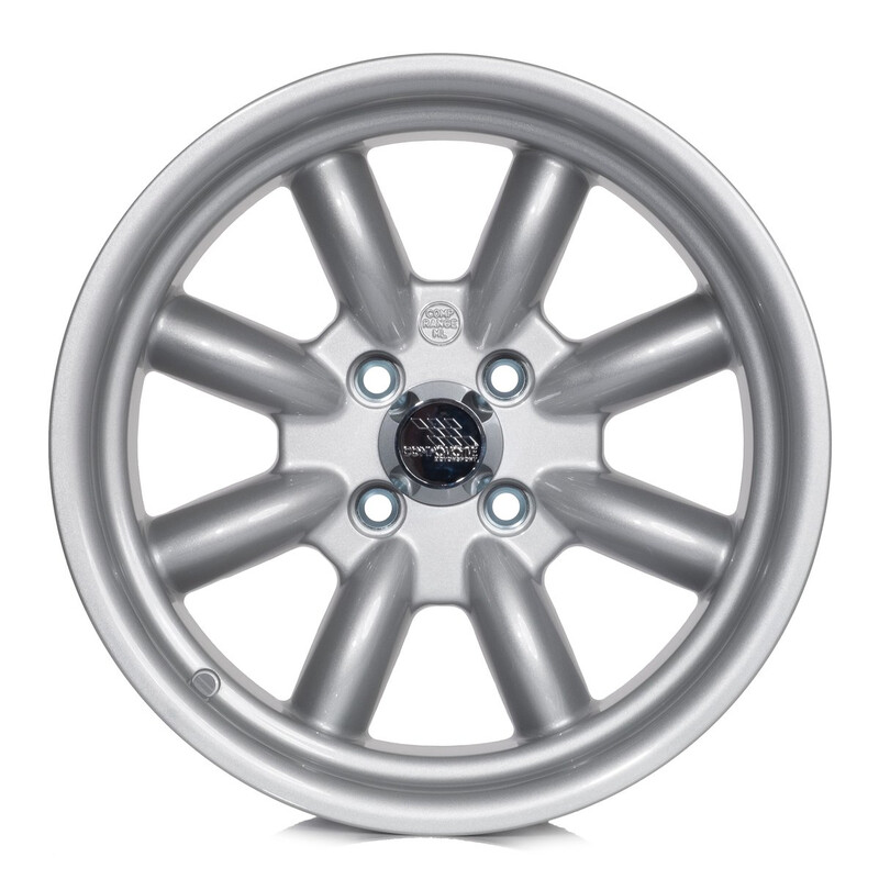 Compomotive ML 1362 13x6" 4x108 ET18, Silver (Ford Group 4 - 63/78 mm)