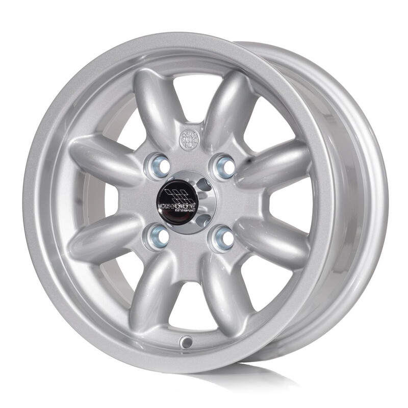 Compomotive ML 1362 13x6" 4x108 ET18, Silver (Ford Group 4 - 63/78 mm)