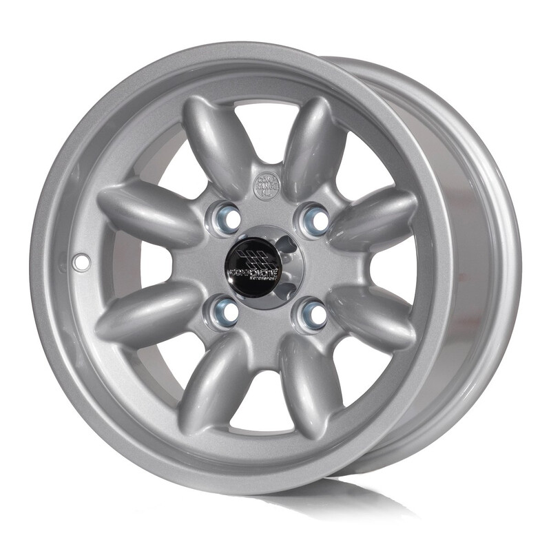 Compomotive ML 1372 13x7" 4x108 ET0, Silver (Ford - 63.5 mm)