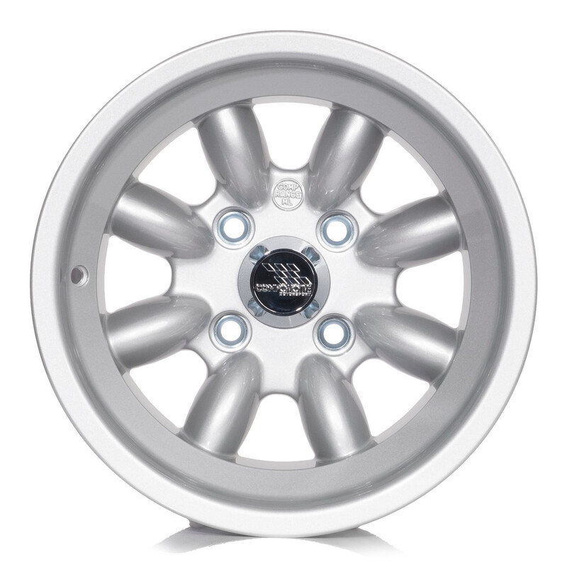 Compomotive ML 1381 13x8" 4x108 ET-12, Silver (Ford - 63.5 mm)