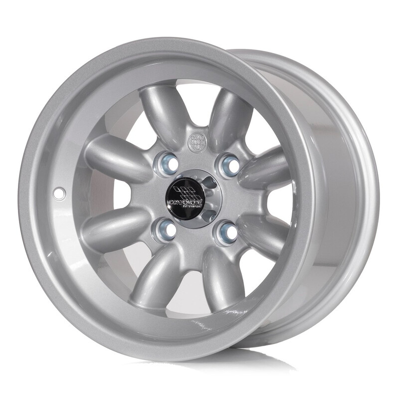 Compomotive ML 1381 13x8" 4x108 ET-12, Silver (Ford - 63.5 mm)