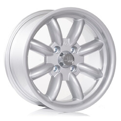 Compomotive ML 1573 15x7" 4x100 ET20, Silver (Opel/VW/Mazda  - 73 mm)
