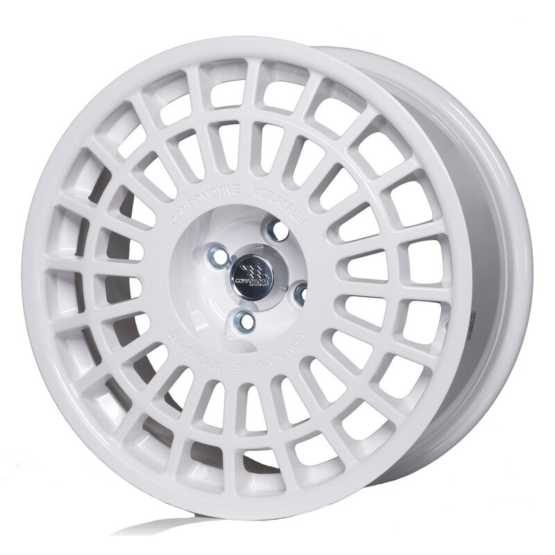 Compomotive TH2 1781 17x8" 4x100 ET35, White (VW/Opel/Renault/Nissan/Honda - 73 mm)