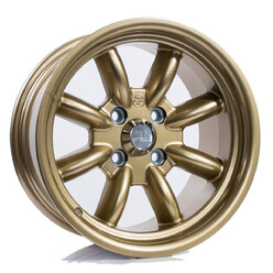 Compomotive ML 1372 13x7" 4x108 ET0, Gold (Ford Group 4 - 63/78 mm)