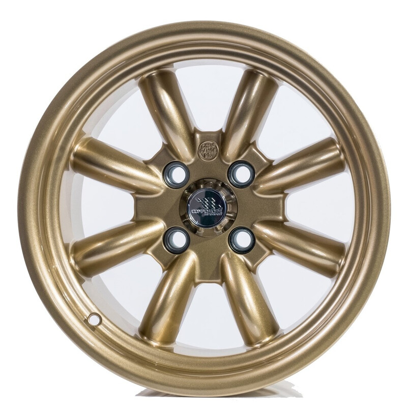 Compomotive ML 1582 15x8" 4x108 ET0, Gold (Ford Group 4 - 63/78 mm)