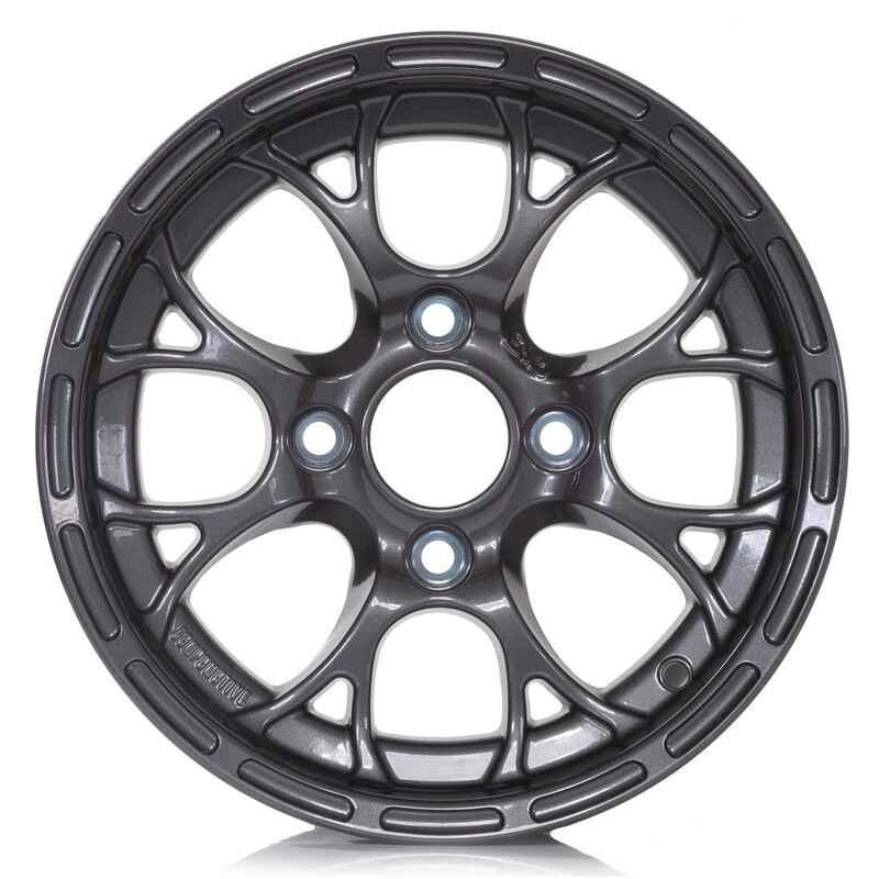 Compomotive CXR 1363 13x6" 4x108 ET24, Metallic Grey (Caterham Av. - 63.5 mm)