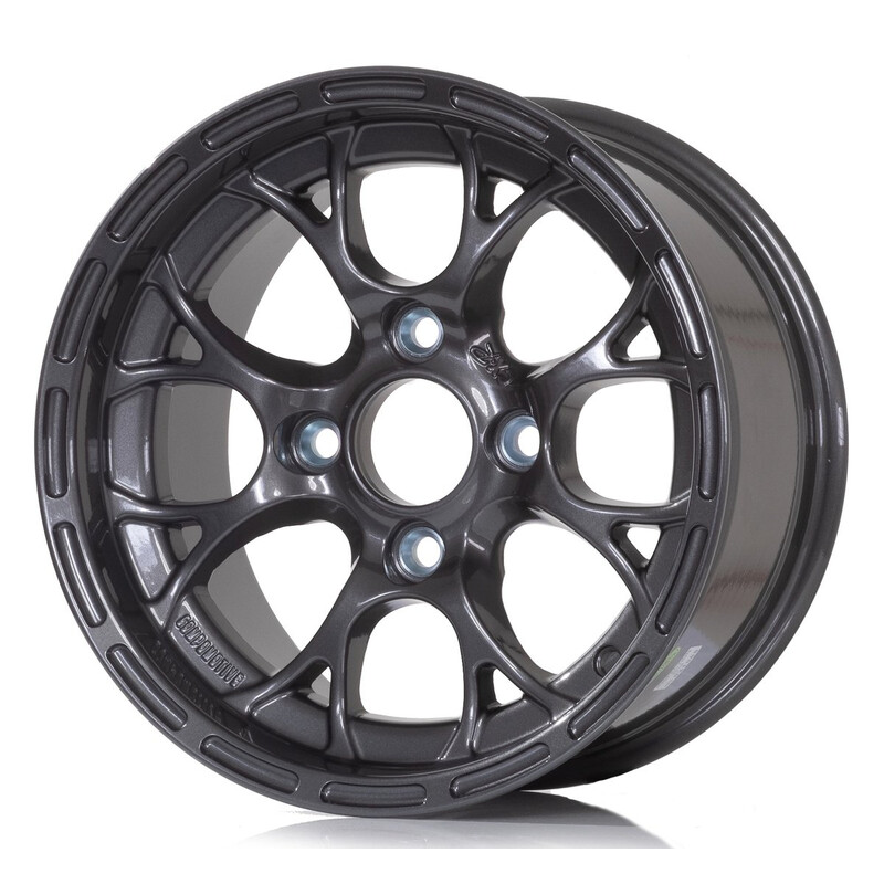 Compomotive CXR 1363 13x6" 4x108 ET24, Metallic Grey (Caterham Av. - 63.5 mm)