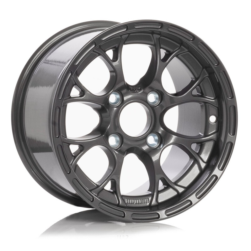 Compomotive CXR 1382 13x8" 4x108 ET35, Metallic Grey (Ford - 63.5 mm)