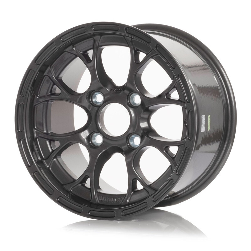 Compomotive CXR 1382 13x8" 4x108 ET35, Metallic Grey (Ford - 63.5 mm)