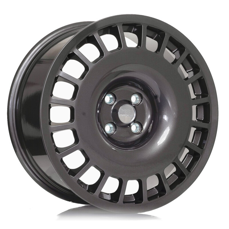 Compomotive TH 1781 17x8" 5x100 ET35, Metallic Grey (VW/Subaru/Toyota - 73 mm)