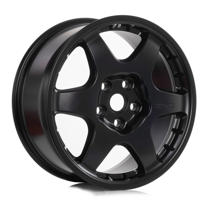 Compomotive PD 1881 18x8" 5x120 ET44, Black (Land Rover Discovery 3/4 - 72.6 mm)