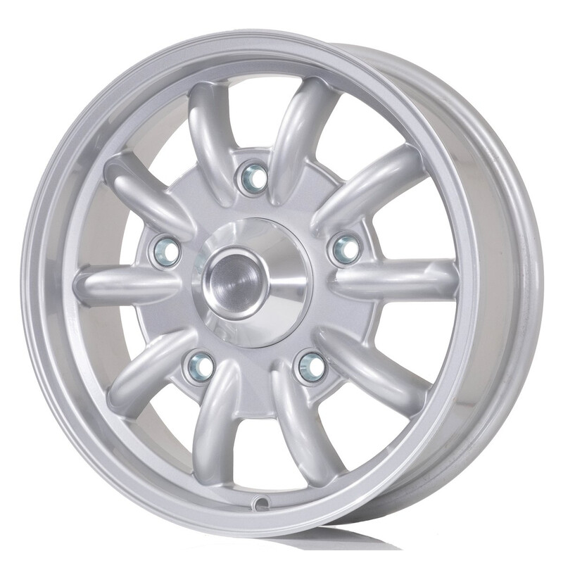 Compomotive HSP 1551 15x5" 5x170 ET32, Silver (Saab 96 - )