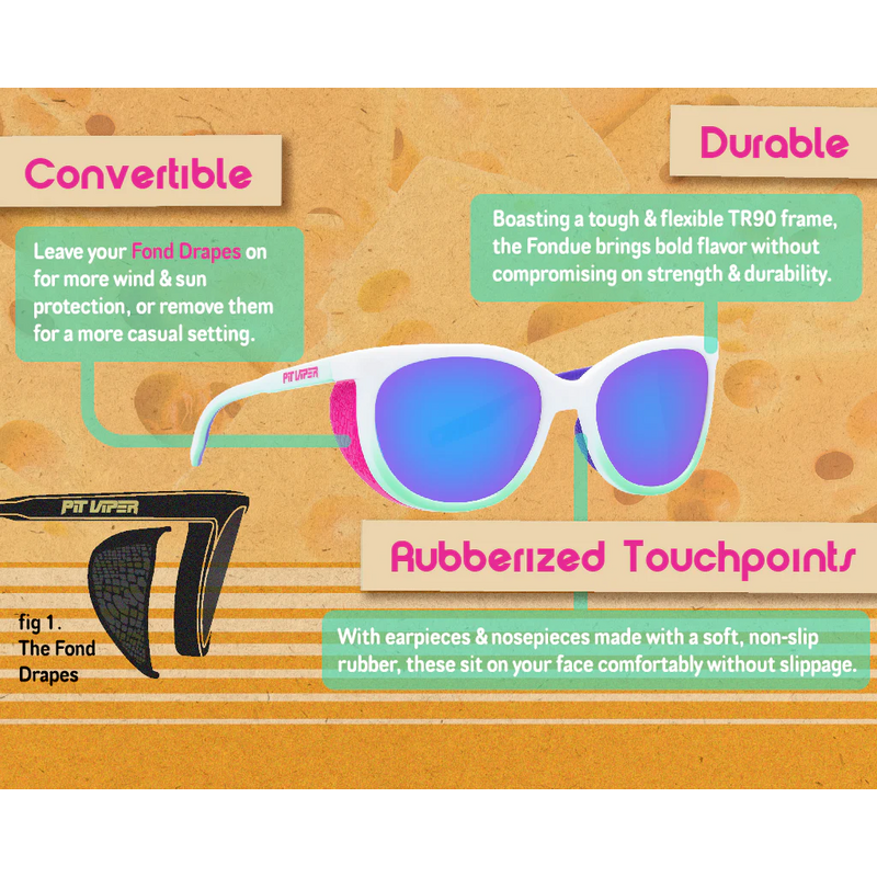Pit Viper "The Bonaire Breeze | Fondue" - Sunglasses