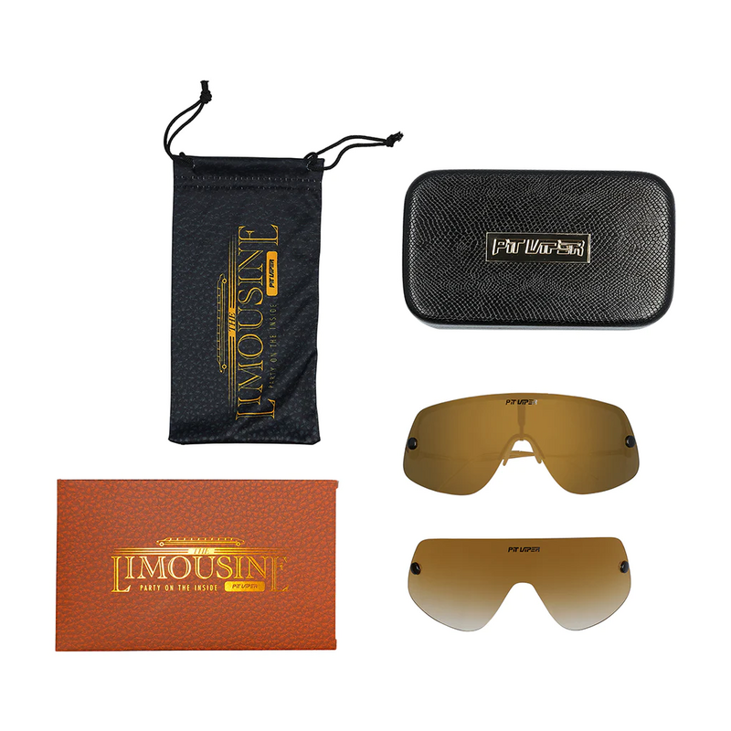 Pit Viper "The Gold Standard Polarized | Limousine" - Sunglasses