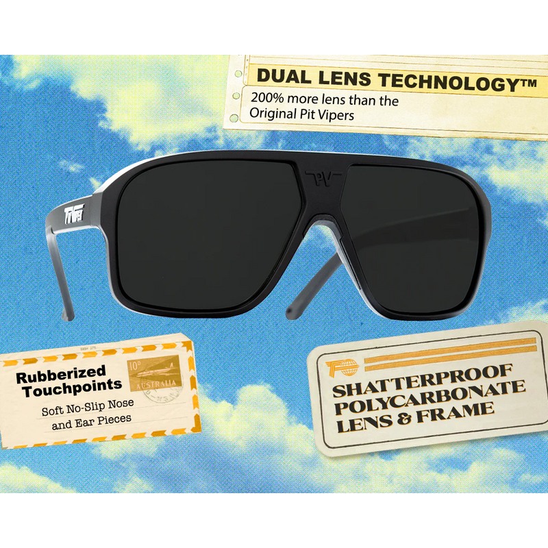 Pit Viper "The Standard Polarized | Flight Optics" - Sunglasses