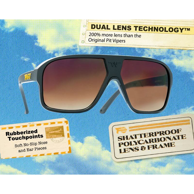 Pit Viper "The Bankroll Fade | Flight Optics" - Sunglasses