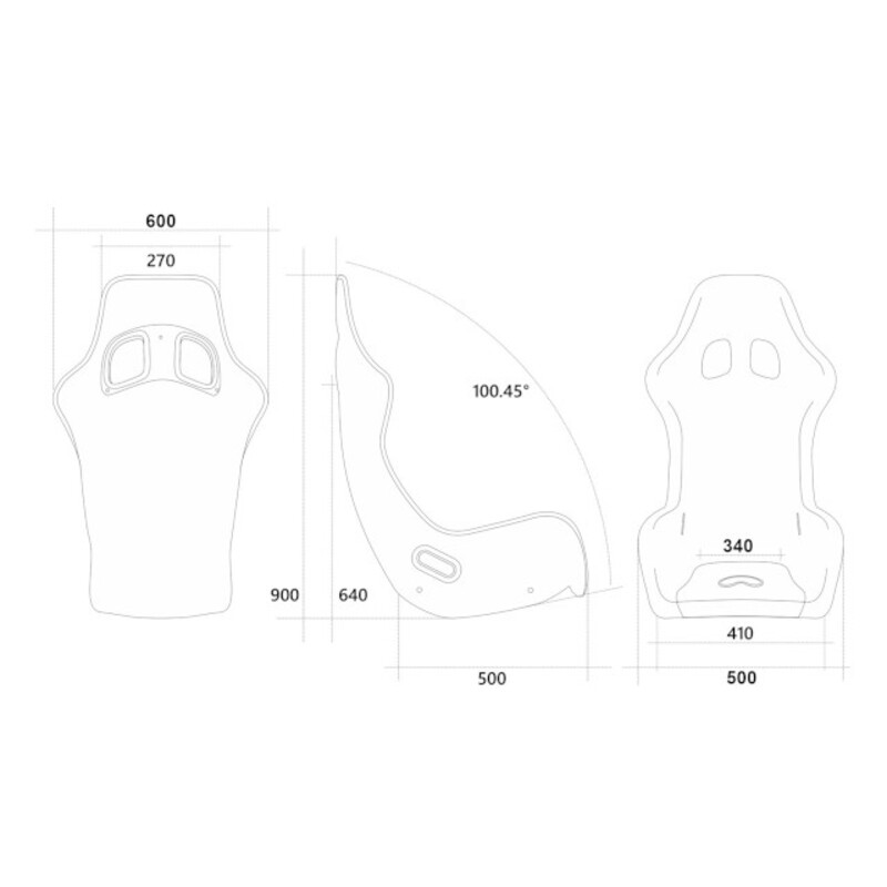 A-Tech Target Bucket Seat (FIA)