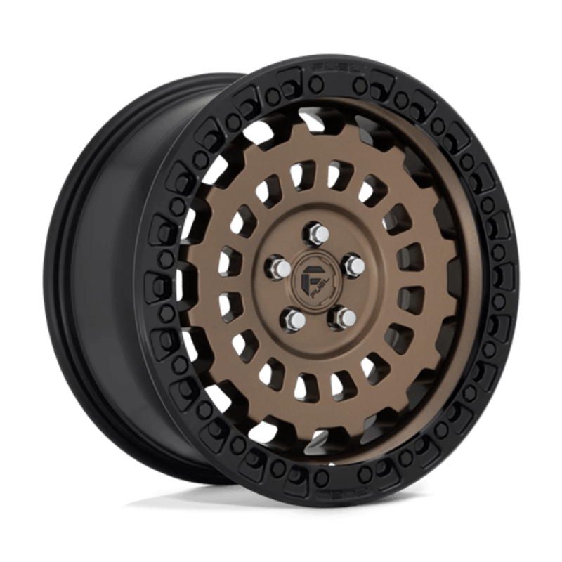 Fuel D634 Zephyr 17x8" 5x114.3 ET38, Flat Bronze, Black Ring