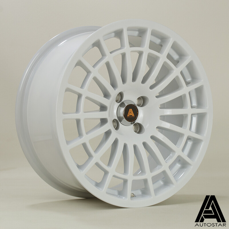 Autostar 500+ 17x8" 4x98 ET30, White