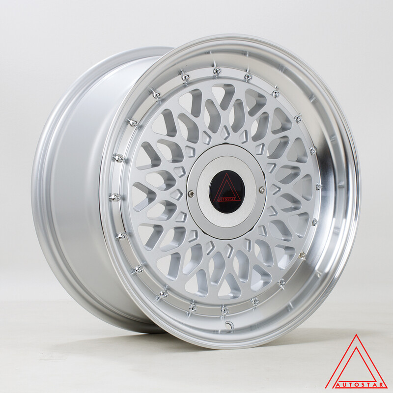 Autostar Silhouette 17x8" 5x112/120 ET30, Silver / Polished