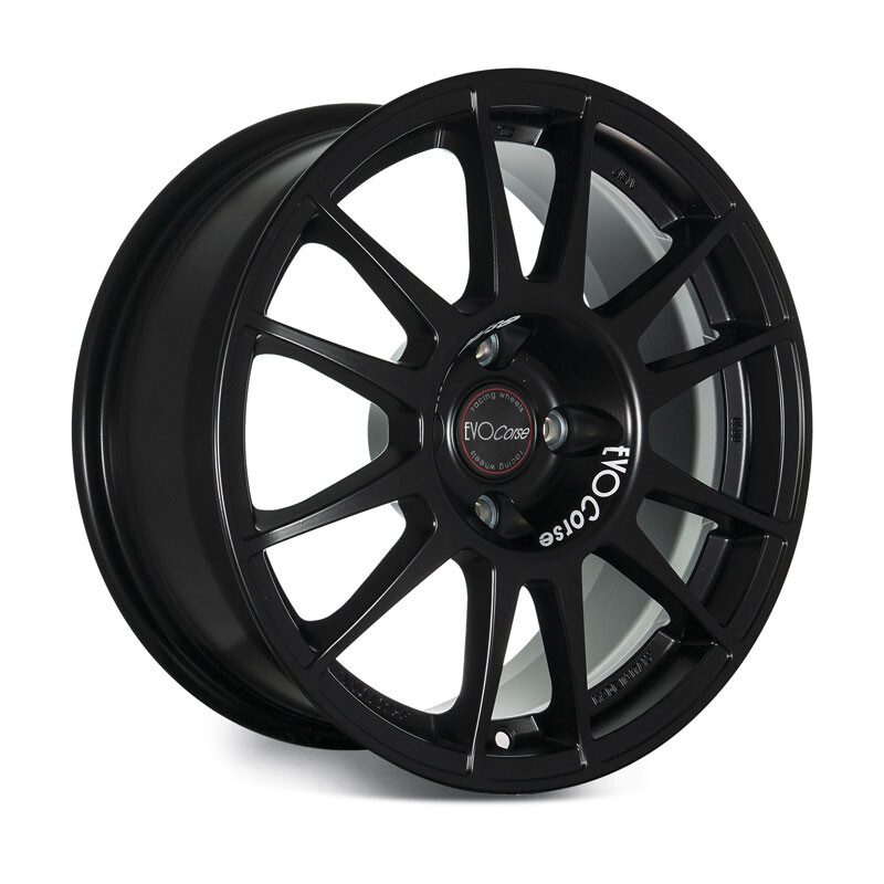Evo Corse SanremoCorse 16x7" 4x108 ET16, Matt Black (Peugeot / Citroen)