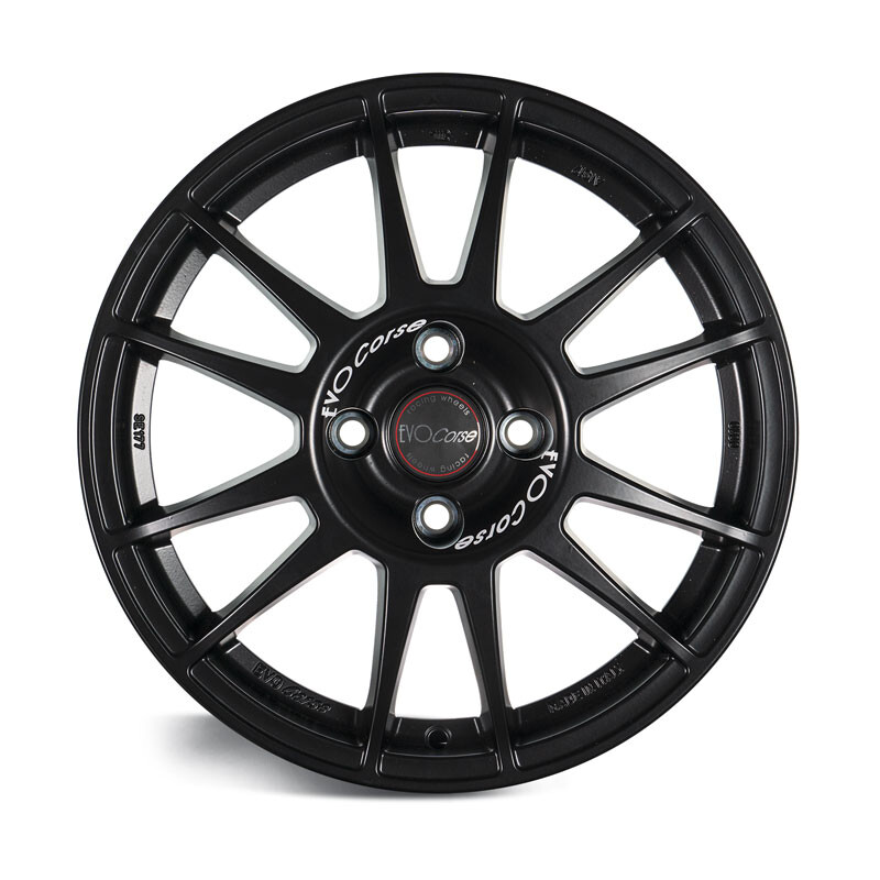 Evo Corse SanremoCorse 16x6.5" 4x108 ET10, Matt Black (Citroen)