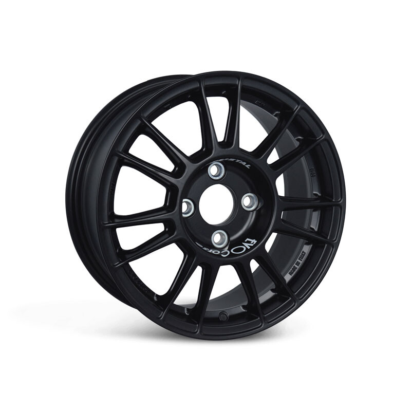 Evo Corse X3MA 15x7" 4x108 ET16, Matt Black (Peugeot / Citroen)