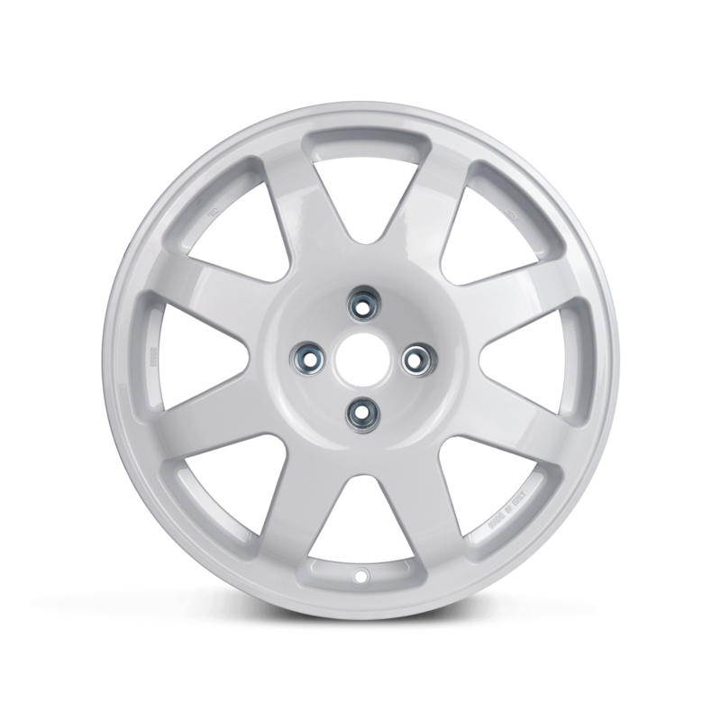 Evo Corse SB9Ragno 17x7" 4x100 ET35, White (Renault Clio)