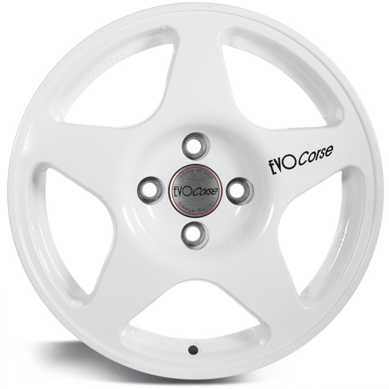 Evo Corse Lion V39 15x7" 4x100 ET38, White