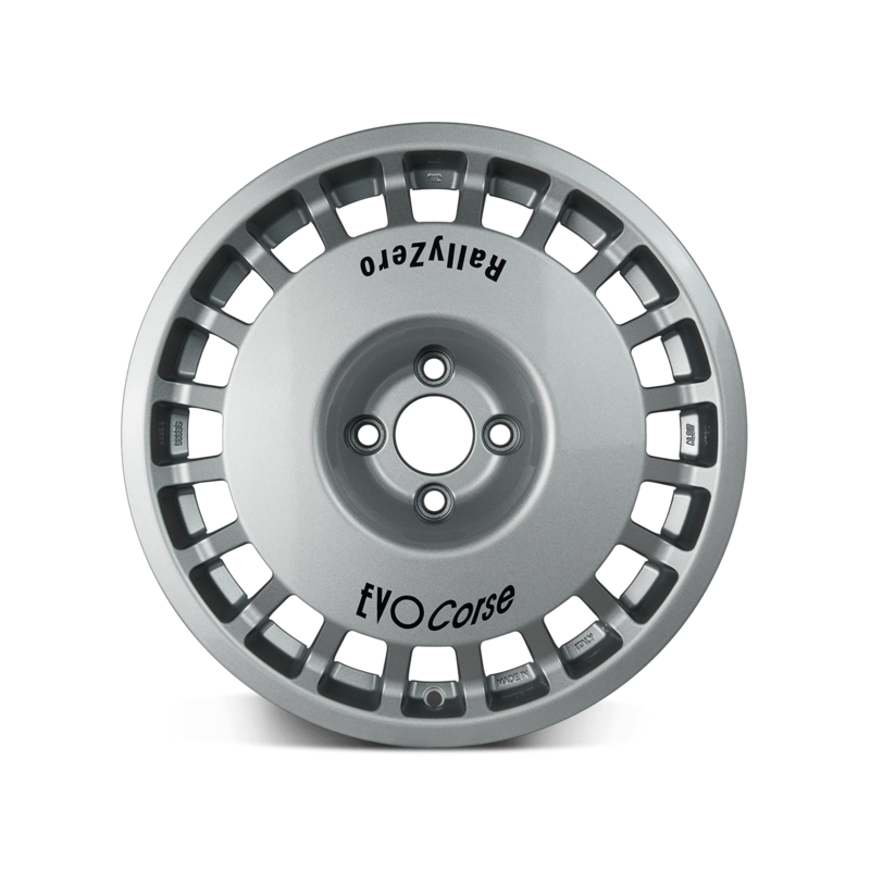 Evo Corse RallyZero 17x8" 5x114.3 ET30, Silver