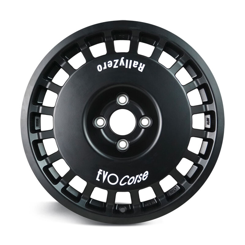 Evo Corse RallyZero 17x8" 5x114.3 ET30, Matt Black