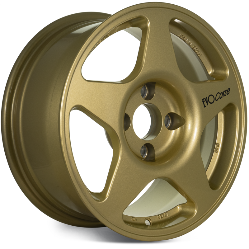Evo Corse Lion V39 15x7" 4x108 ET26, Gold