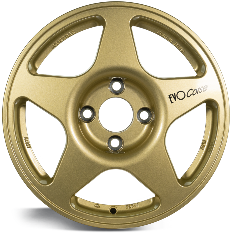 Evo Corse Lion V39 15x7" 4x108 ET26, Gold
