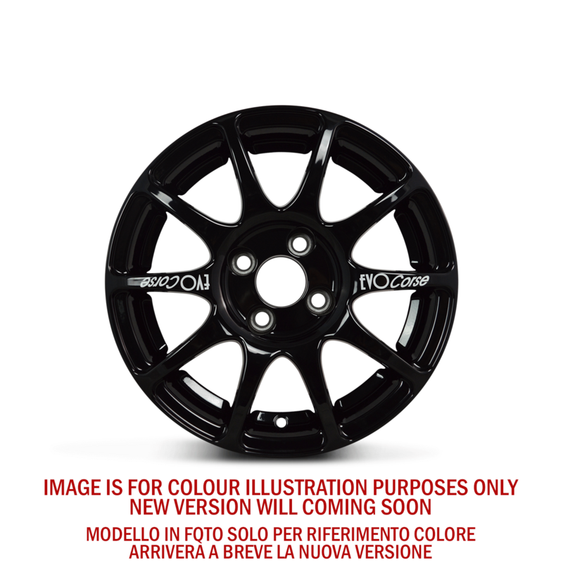 Evo Corse Sport 14x6" 4x110 ET16, Gloss Black