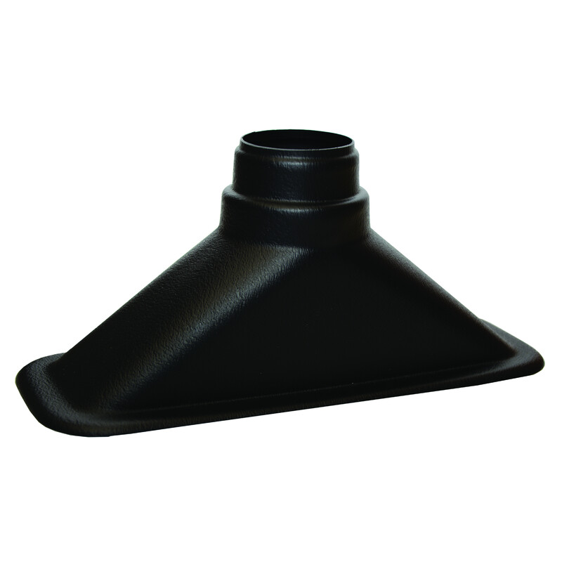 Rectangular Revotec Air Intake, 255x80 mm Inlet, 63-76 mm Outlet
