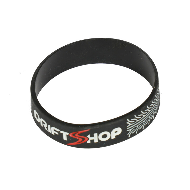 DriftShop Tire Silicon Wristband - White