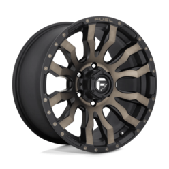 Fuel D674 Blitz 20.0x10" 5x139.7 ET-18, Flat Black Double Dark Tint