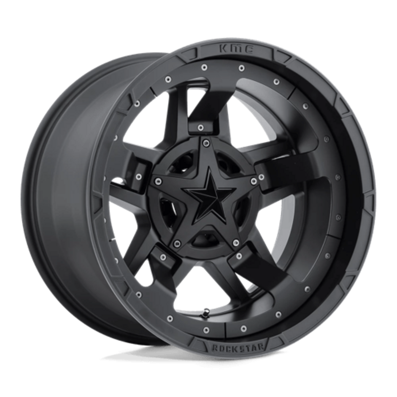 XD XD827 Rockstar III 17x9" 6x135/139.7 ET-12, Flat Black