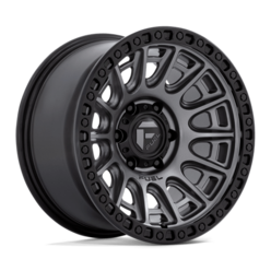 Fuel D835 Cycle 17x8.5" 5x120 ET34, Flat Gunmetal, Black Ring