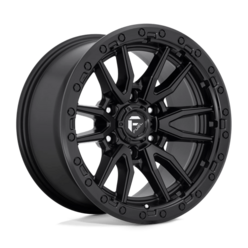 Fuel D679 Rebel 18x9" 5x139.7 ET01, Flat Black