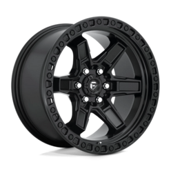 Fuel D697 Kicker 17x9" 6x114.3 ET12, Flat Black