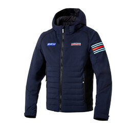 Sparco Martini Racing Winter Jacket, Navy Blue
